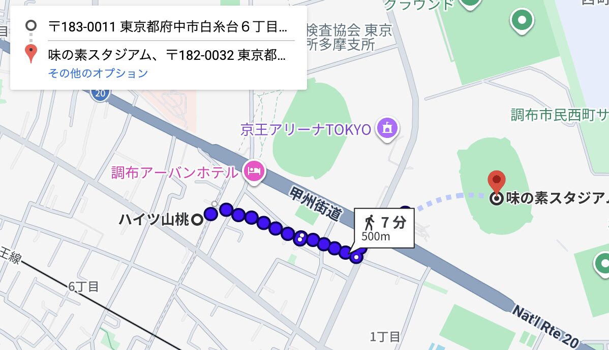 ハイツ山桃駐車場