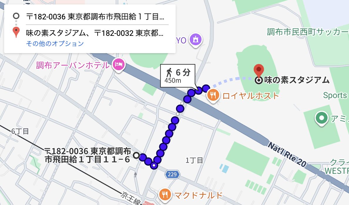 飛田給1丁目アキッパ駐車場