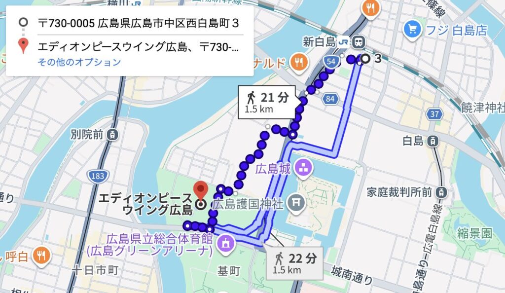 西白島町3-27駐車場