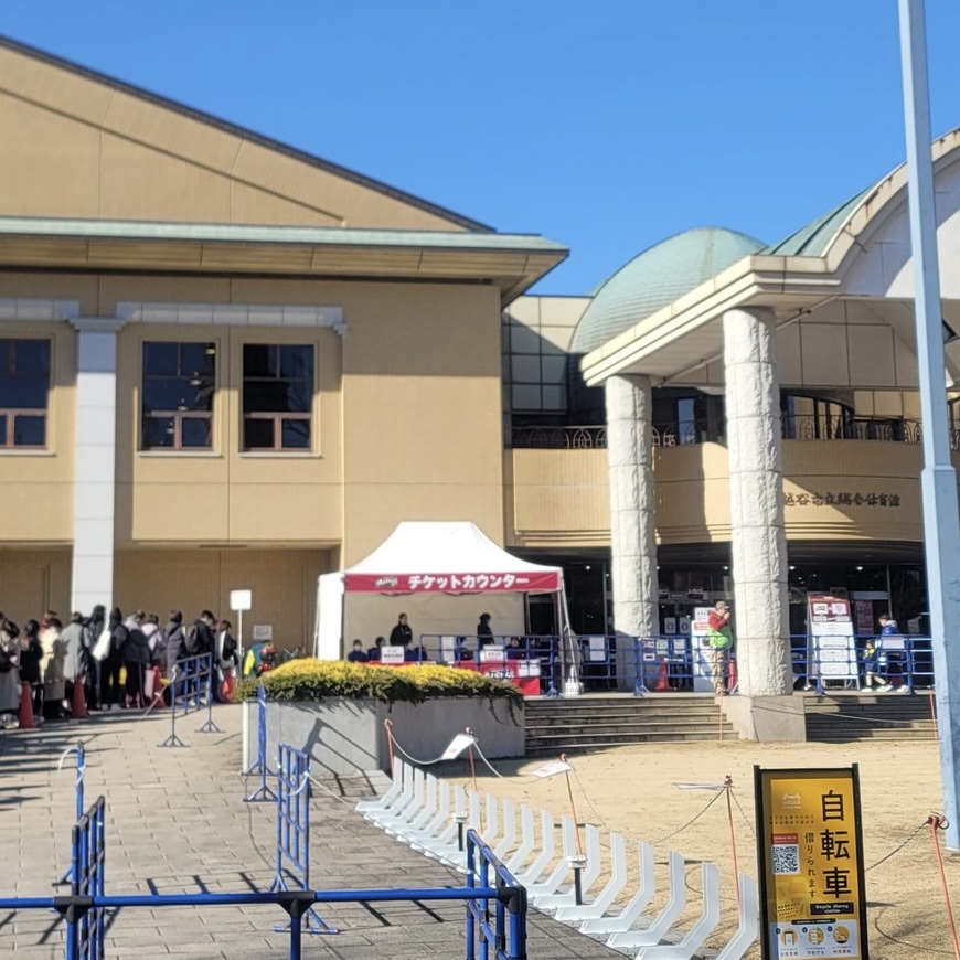 越谷市立総合体育館おすすめの駐車場エリア