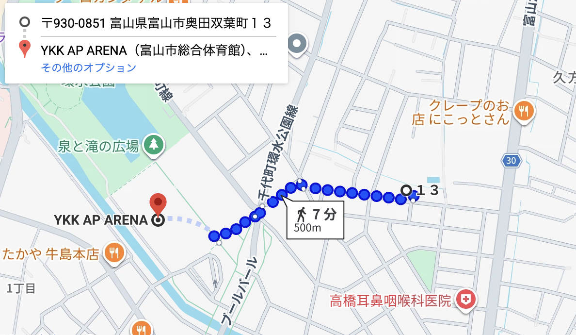 富山県富山市 奥田双葉町13駐車場