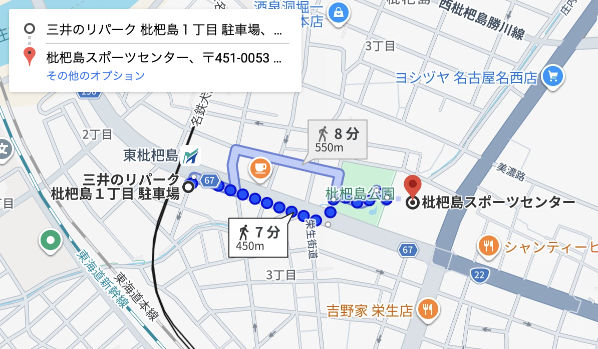 枇杷島3丁目23-21駐車場