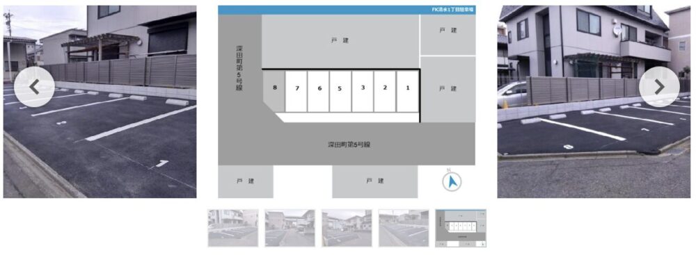 清水1-8-10駐車場