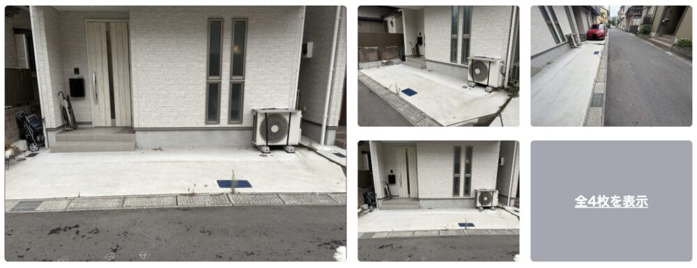 ららぽーとTOKYO-BAY 徒歩3分の白いお家駐車場