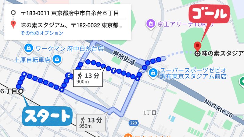 白糸台6−13駐車場