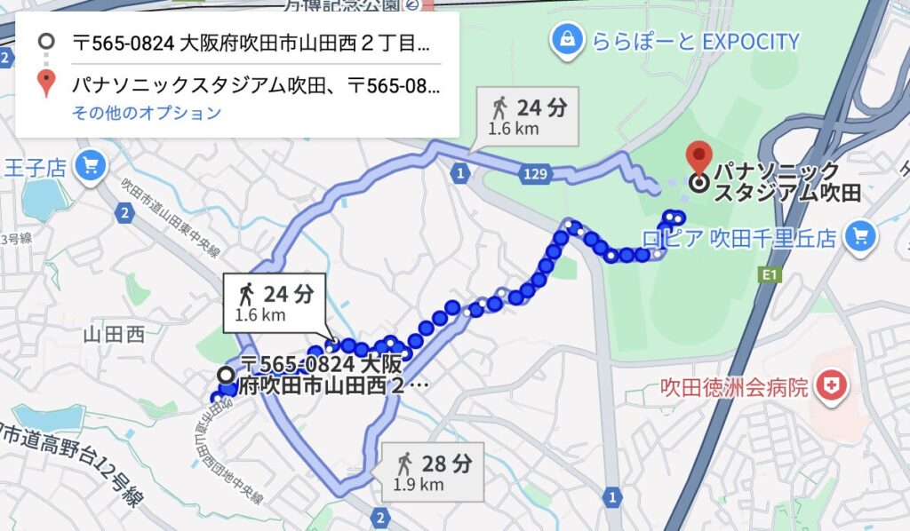 パナスタ山田西駐車場