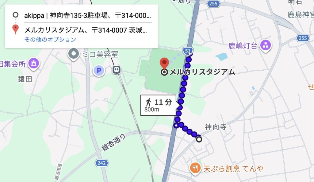 神向寺135-3駐車場