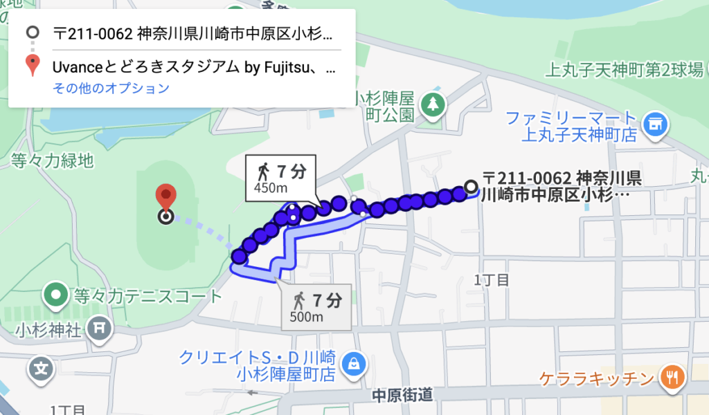 小杉陣屋町1-26-13駐車場