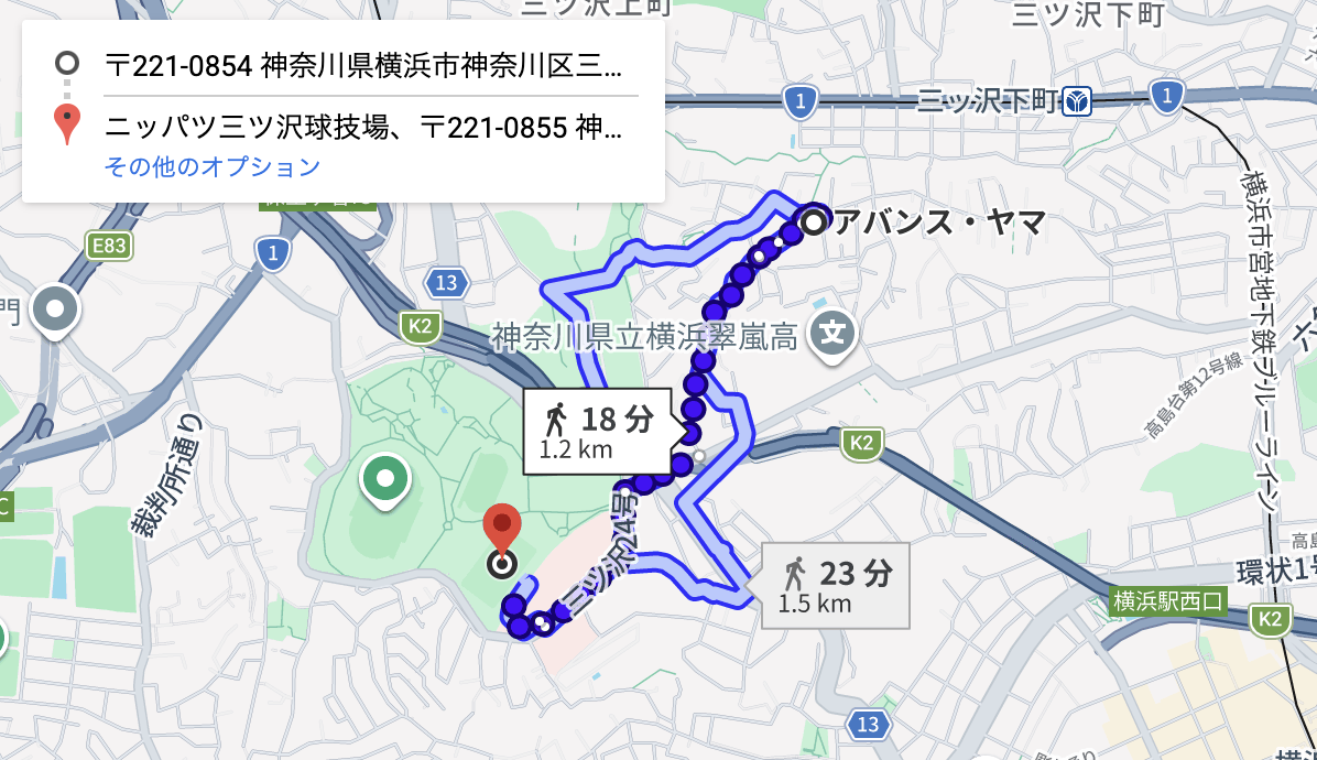 三ツ沢南町12-28駐車場