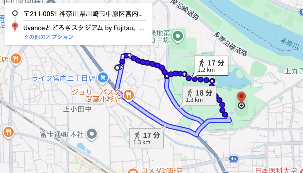 中原区宮内2-2-19-4駐車場