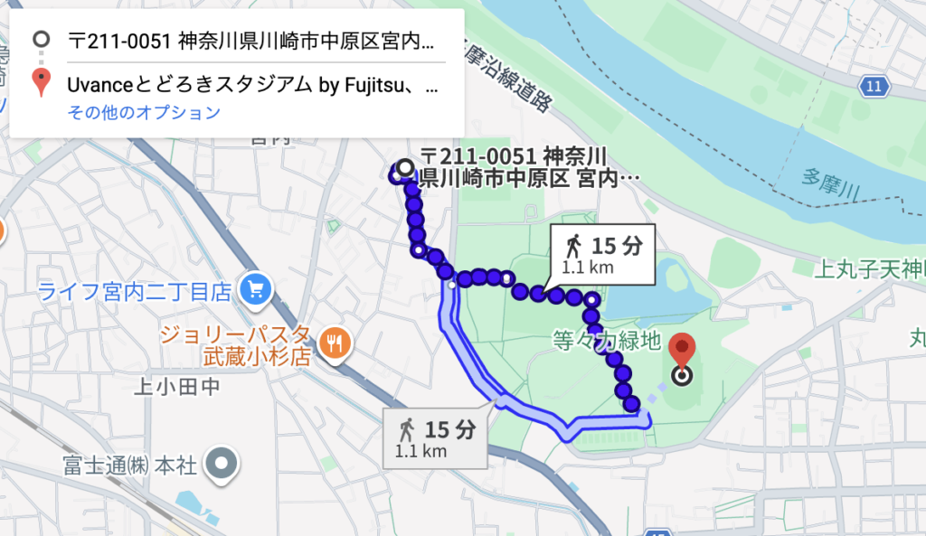 中原区宮内3-4-17駐車場