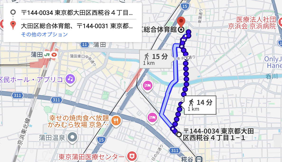西糀谷4丁目駐車場