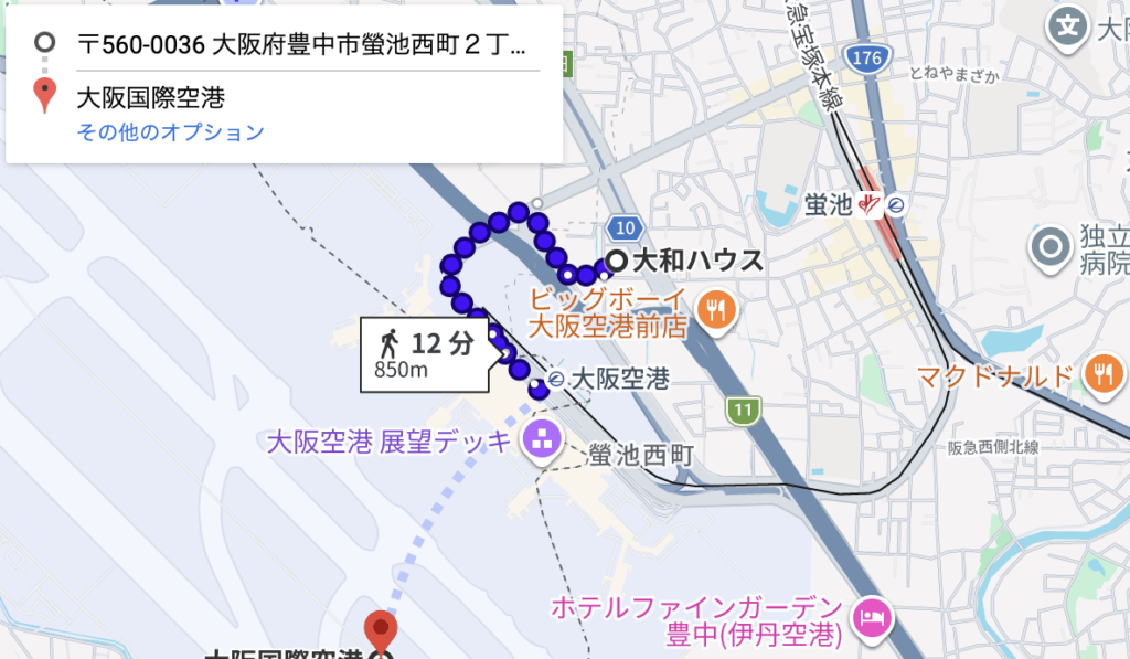 螢池西町2丁目16-12駐車場