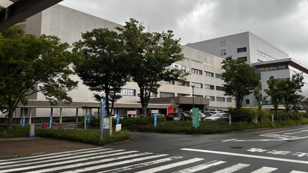 阪大病院駐車場